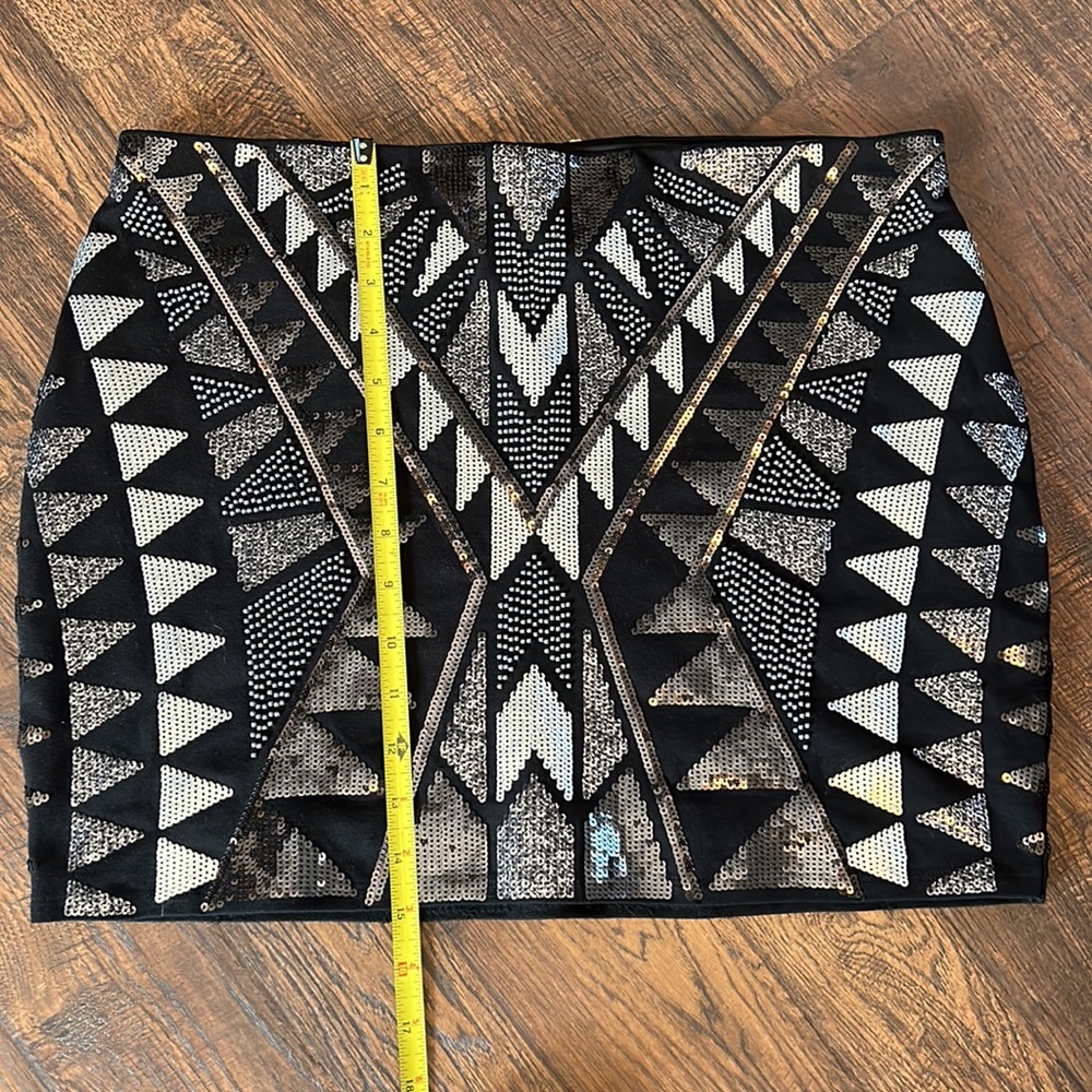 NWT Express sequined mini skirt